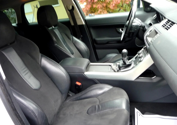 Land Rover Range Rover Evoque cena 59900 przebieg: 273000, rok produkcji 2012 z Ząbkowice Śląskie małe 631